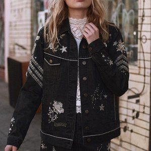 EUC Spell & The Gypsy Celestial Denim Jacket